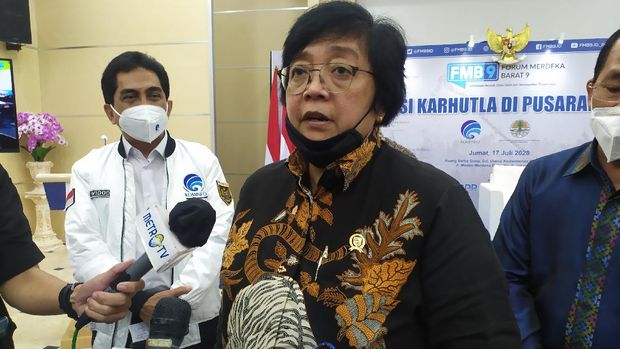 Menteri LHK Siti Nurbaya