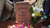 Omas meningal dunia di usia 54 tahun setelah mengidap penyakit diabet dan lambung. Pool/Palevi S/detikFoto.