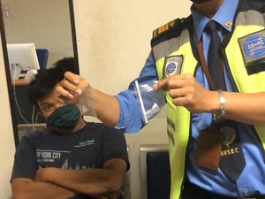 Terlihat Nge-fly di Bandara, Warga Kukar Ditangkap Kedapatan Bawa Sabu