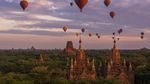 Terpesona Kota 10.000 Kuil di Myanmar
