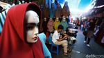 Potret Pedagang Pasar Tanah Abang yang Lalaikan Protokol Kesehatan