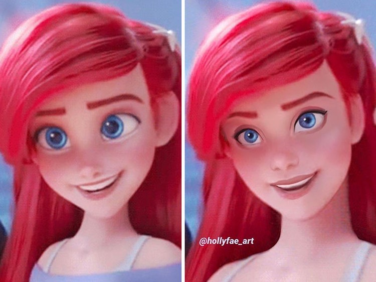 princess disney hollyfae_art princess disney hollyfae_art
