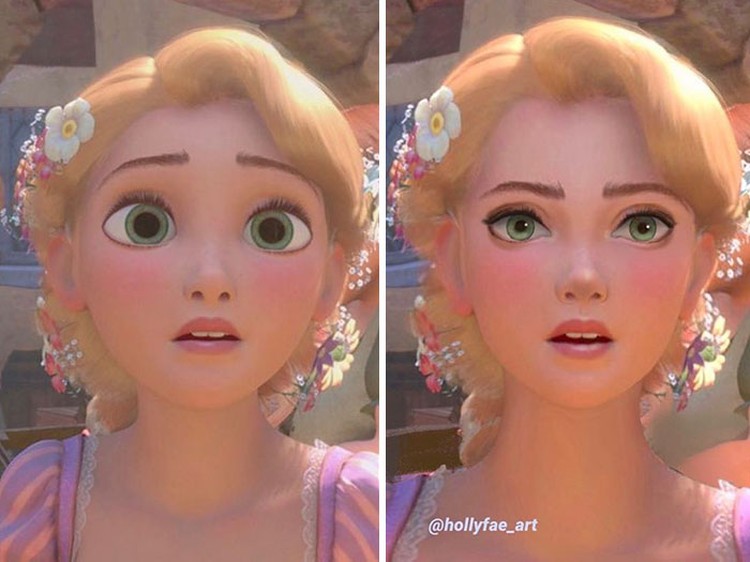 princess disney hollyfae_art