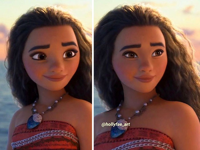 princess disney hollyfae_art