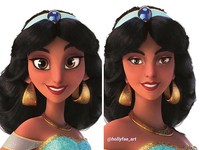princess disney hollyfae_art
