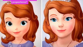 Princess Sofia. (Foto: Instagram/hollyfae_art)