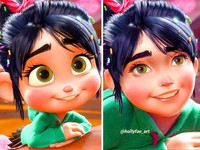 princess disney hollyfae_art