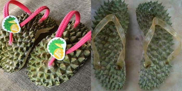 Sandal Jepit Cangkang Durian