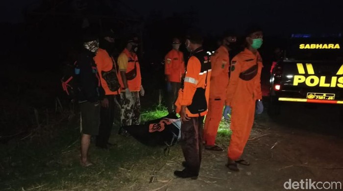 tewas tenggelam di sungai brantas