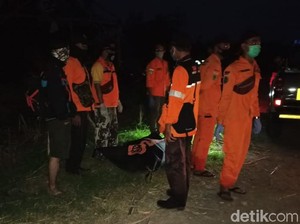 Jasad Warga Tulungagung yang Terseret Arus Sungai Brantas Ditemukan