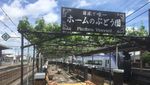 Potret Peron Stasiun Kereta Jepang yang Disulap Jadi Kebun Anggur