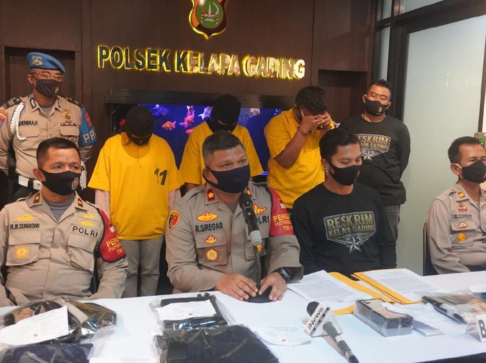 3 pencuri spesialis mal mewah ditangkap