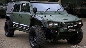 Potret Gagahnya Rantis Maung Buatan Pindad