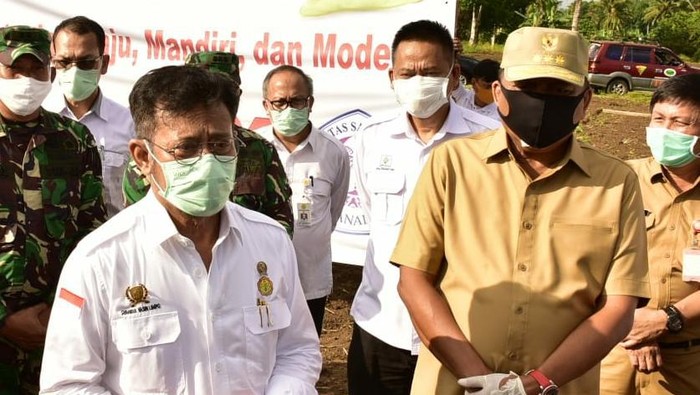 Mentan dan Gubernur Sulut