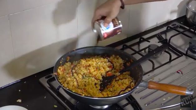 Mukbang nasi goreng ala Tanboy Kun