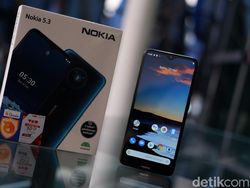 Unboxing Nokia 5.3, Harga Rp 3 Juta Dijanjikan Dapat Android 11
