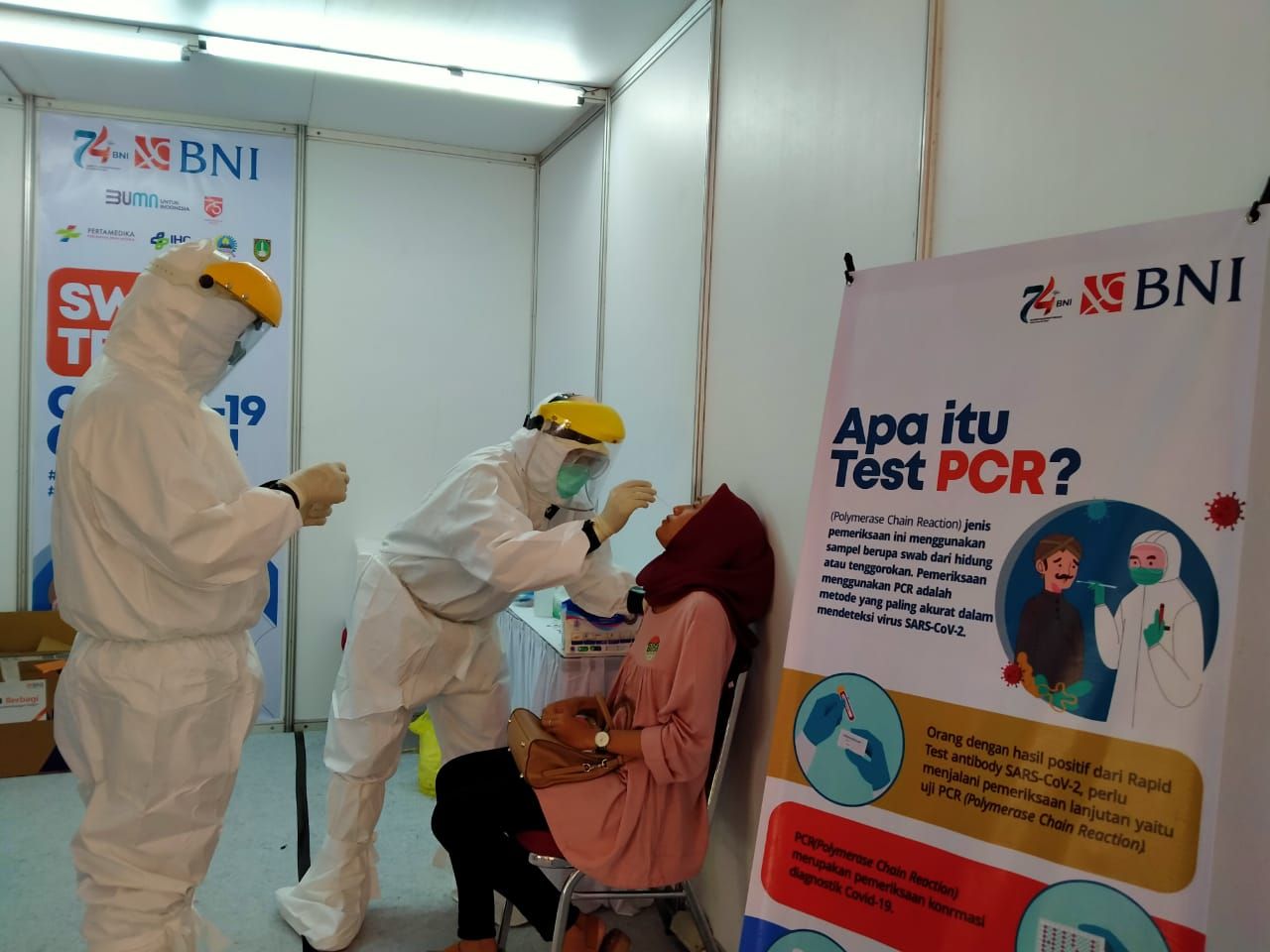 uji usap massal gratis BNI