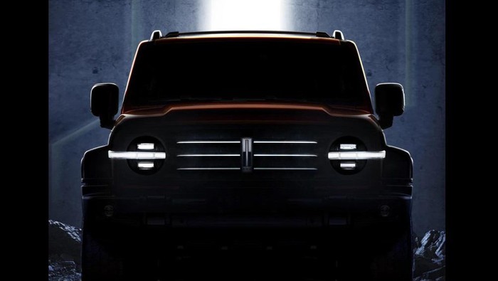 Wey P01 tiruan Ford Bronco