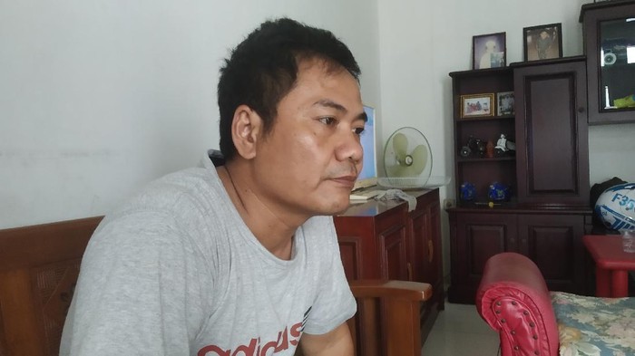 Ayah almarhum Yodi Prabowo (Wilda/detikcom)