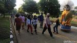 Begini Ramainya Kawasan BKT Saat Minggu Pagi