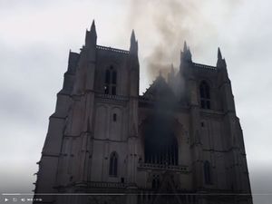 Kebakaran di Katedral Nantes Perancis, 1 Pegawai Gereja Diperiksa