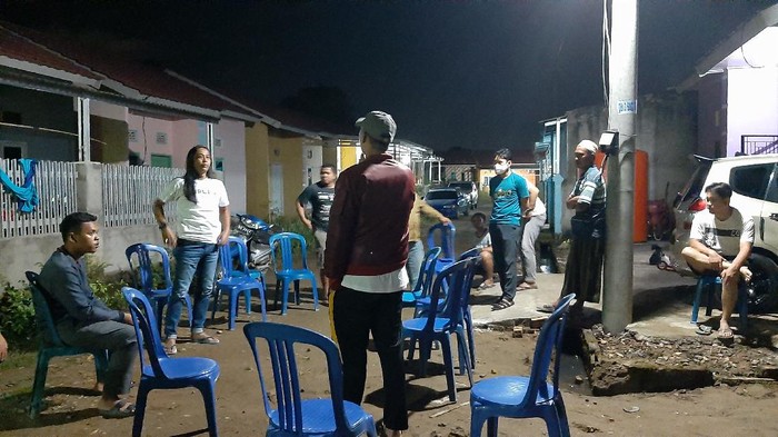 Lokasi warga dikeroyok oleh tetangga sendiri di Palembang