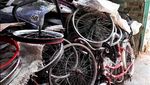 Melihat Daur Ulang Sepeda dari Barang Rongsok