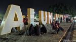 Melihat Lagi Keramaian Alun-alun Ciamis Saat Malam Minggu