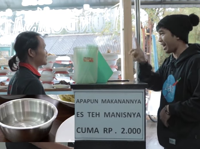 beli nasi padang sambil nge-rap