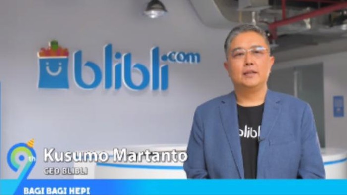 Chief Executive Officer Blibli Kusumo Martanto