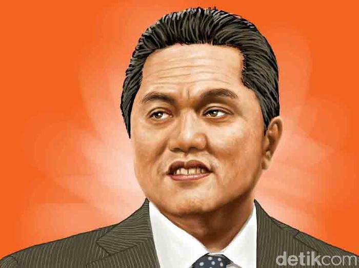 Ilustrasi Erick Thohir