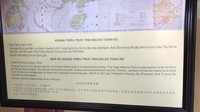 Vietnam tidak hanya berkampanye propagandanya di Museum Kepulauan Paracel saja. Di Kota Kekaisaran di Hue, terdapat peta yang disebut Vietnam sebagai peta tertua Tiongkok pada masa kontemporer. Ini menunjukkan bahwa pada awal abad ke-20, titik paling selatan wilayah China adalah pulau Hainan.