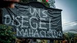 Mahasiswa UNS Gelar Aksi Terkait Biaya UKT hingga SPI
