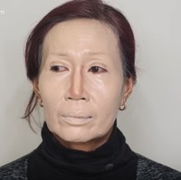 Pada awalnya memang foundation tampak begitu tebal dan terang. Namun diakali dengan menggunakan contour wajah. Foto: Youtube