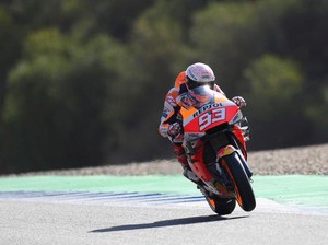 Jatuh saat Balapan, Marc Marquez Kok Jadi Kelihatan Gendut?