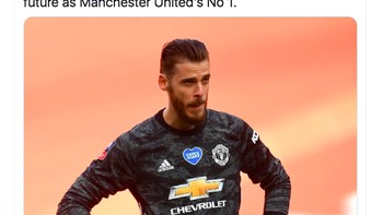 Error David De Gea semalam membuat posisinya sebagai kiper nomor satu Manchester United dipertanyakan. Foto: istimewa