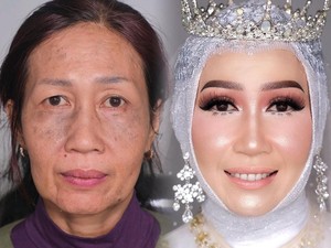 Ari Izam, Makeup Artist yang Viral Bikin Wajah Nenek-nenek Jadi Remaja