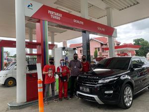 Kerja Sama Lamborghini, Pertamina Hadirkan Pertamax Turbo di Sinjai