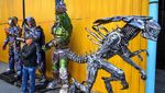 Foto: Logam Bekas yang Disulap Jadi Robot