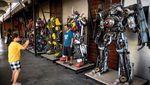 Foto: Logam Bekas yang Disulap Jadi Robot