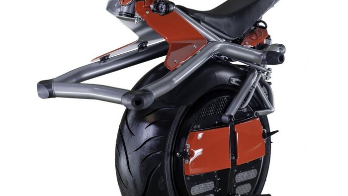 Ryno Motorcycle Motor listrik ini cuma punya satu roda.