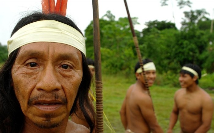Suku Huaorani di Amazon Suku Huaorani di Amazona