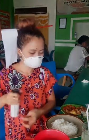 Tips kocak makan anti virus corona