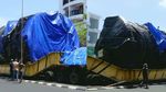 Potret Truk 74 Roda yang Habiskan Waktu 1 Tahun untuk Kirim Barang
