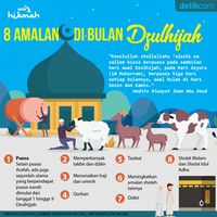 8 Amalan Bulan Dzulhijjah: Puasa, Sholat Malam Hingga Menyembelih Qurban