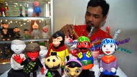 Kerajinan boneka maskot daerah dan tokoh pewayangan dari bahan clay dan resin tersebut kembali berproduksi setelah empat bulan terhenti akibat terdampak pandemi COVID-19 dengan pemasaran melalui sosial media ke wilayah Jabodetabek, Jambi, Riau, Kalimantan hingga mancanegara seperti Jerman.