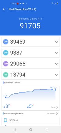 Harga Jual Samsung Galaxy A11 Ram 3/32