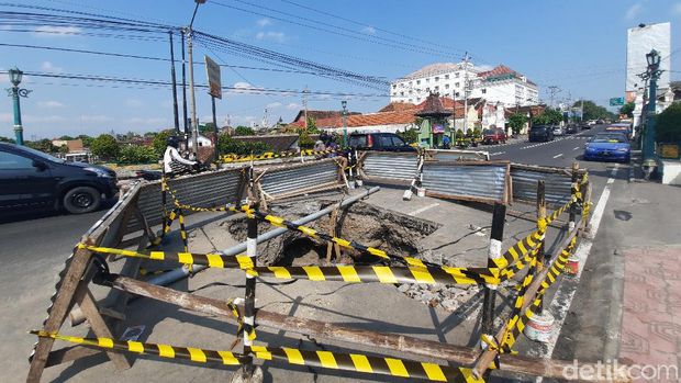 Galian di Jembatan Sayidan Yogya