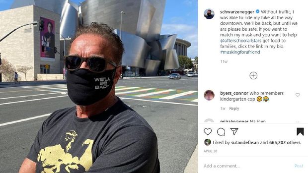 Instagram/@schwarzenegger