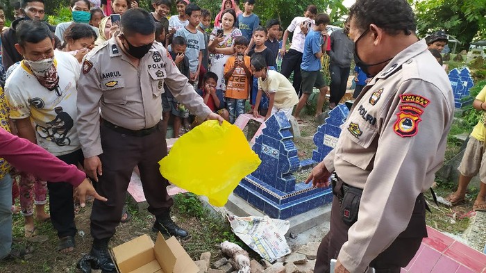 Lokasi penemuan jasad.